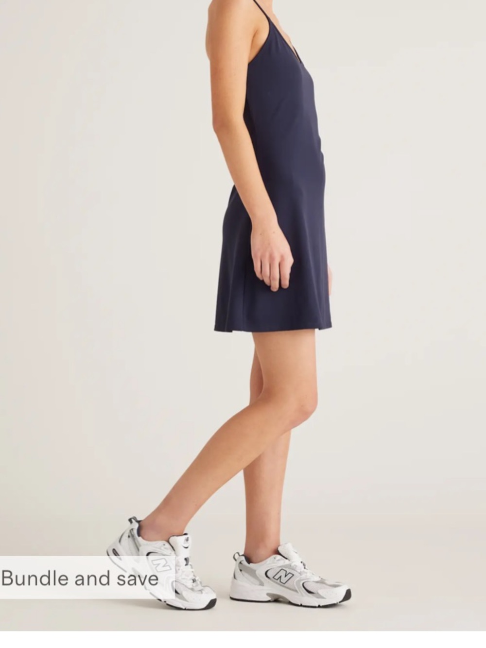 QUINCE Ultra-Form Active Dress with Adjustable Straps Size M - Picture 3 of 5